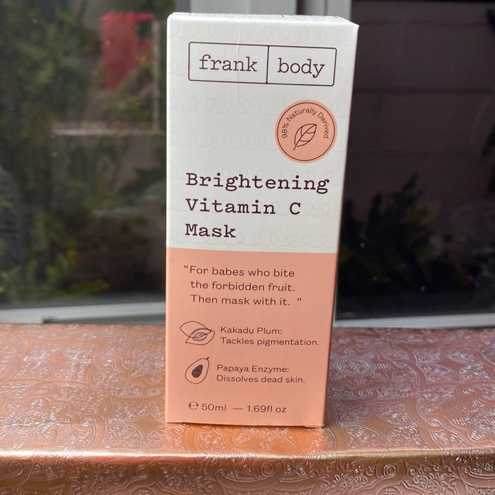 New brightening Vitamin C mask